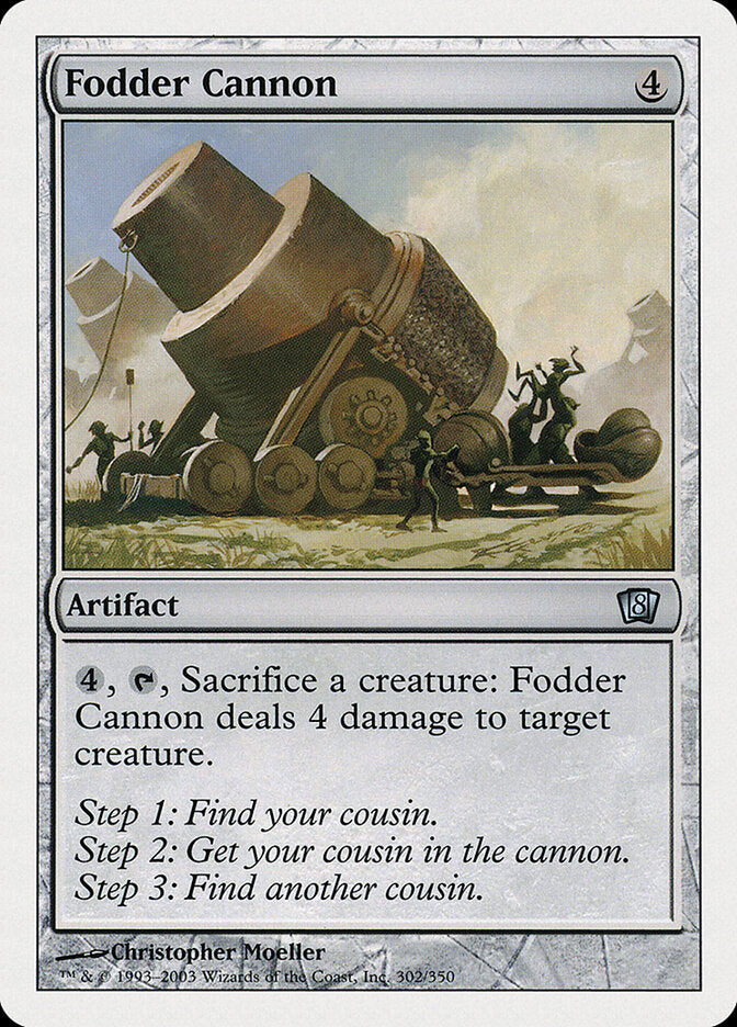 Fodder Cannon - carta Magic The Gathering