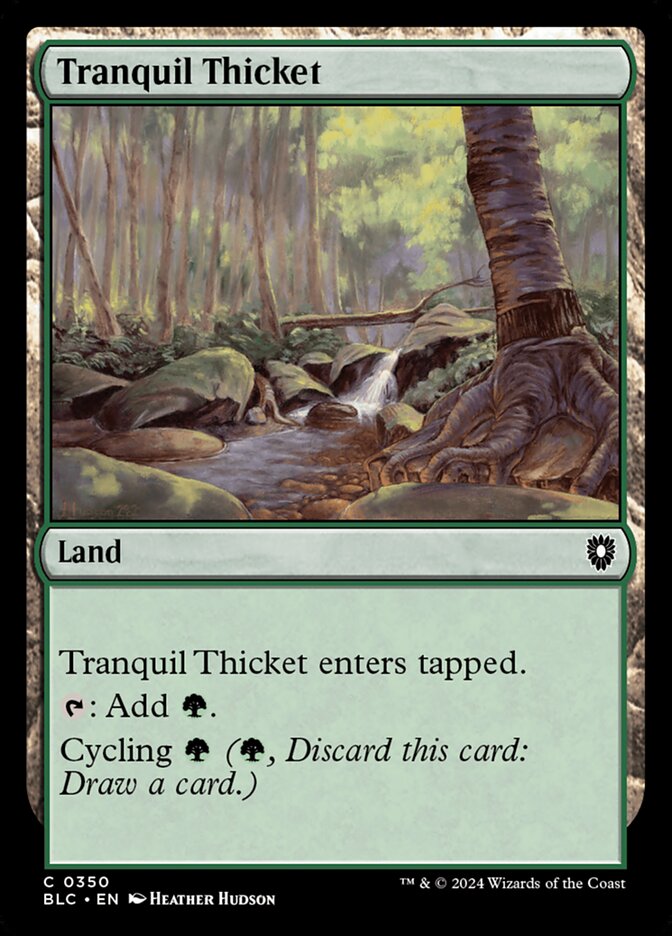 Tranquil Thicket - carta Magic The Gathering