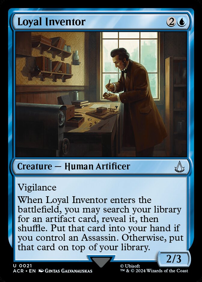 Loyal Inventor - carta Magic The Gathering