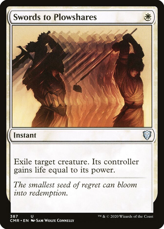 Swords to Plowshares - carta Magic The Gathering