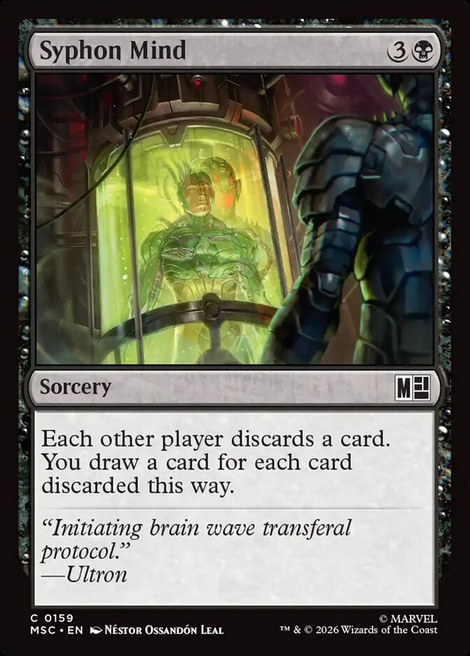 Syphon Mind - carta Magic The Gathering