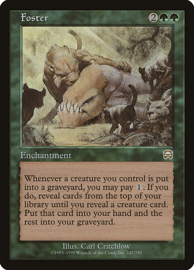 Foster - carta Magic The Gathering