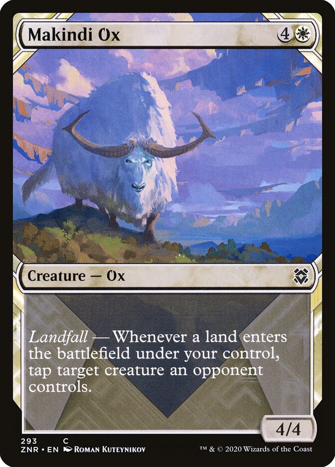 Makindi Ox - carta Magic The Gathering