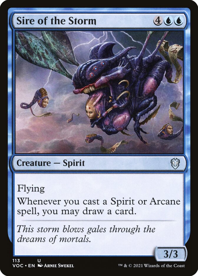Sire of the Storm - carta Magic The Gathering