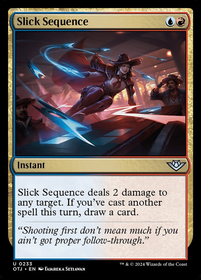 Slick Sequence - carta Magic The Gathering