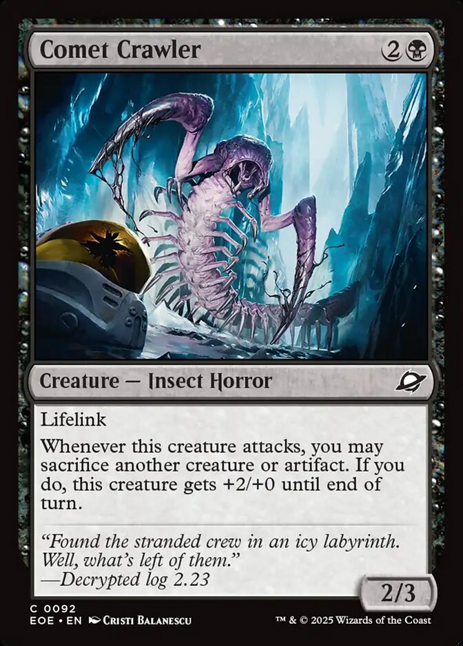 Comet Crawler - carta Magic The Gathering