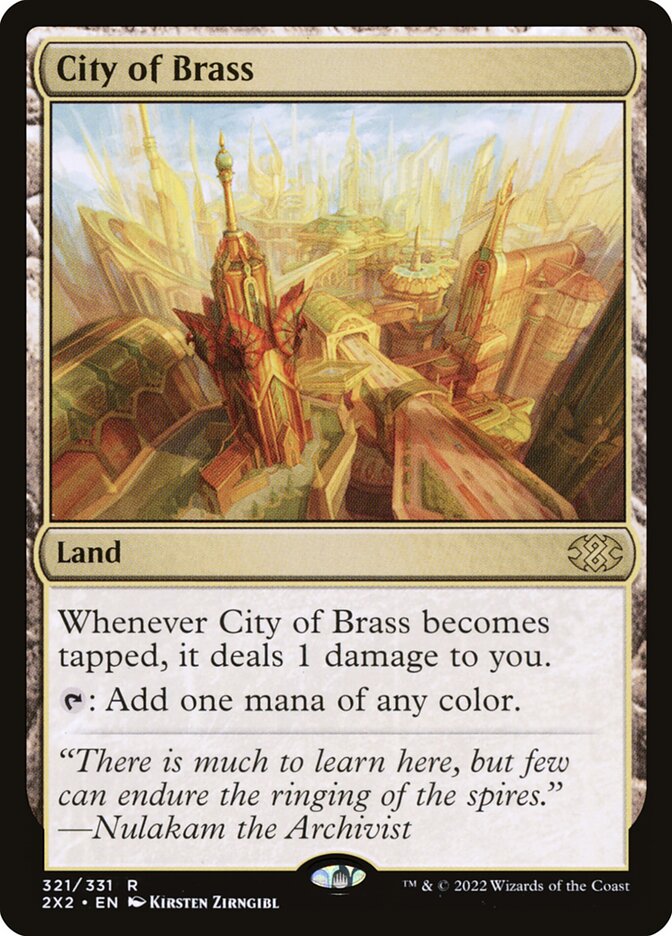 City of Brass - carta Magic The Gathering