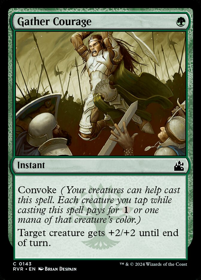 Gather Courage - carta Magic The Gathering