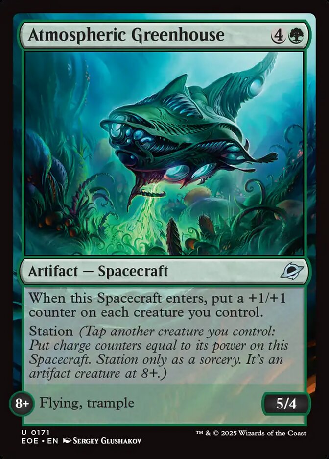 Atmospheric Greenhouse - carta Magic The Gathering