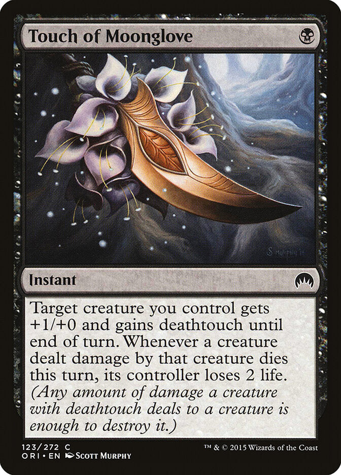 Touch of Moonglove - carta Magic The Gathering