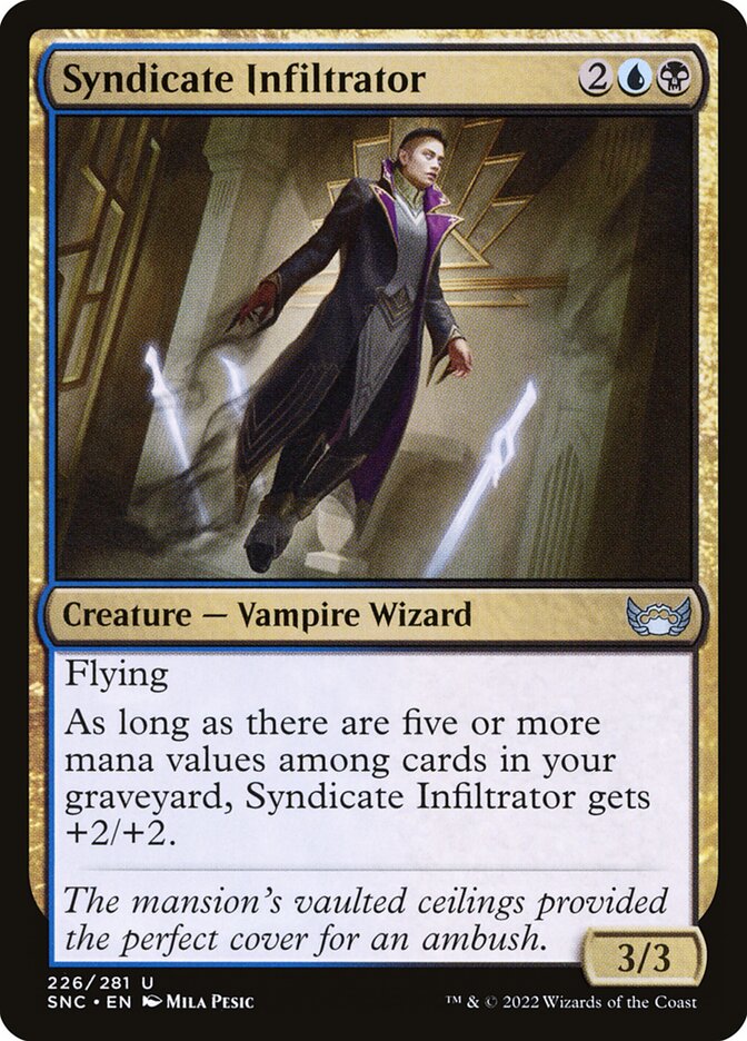 Syndicate Infiltrator - carta Magic The Gathering