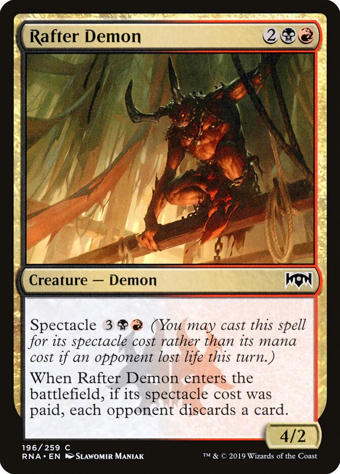 Rafter Demon - carta Magic The Gathering
