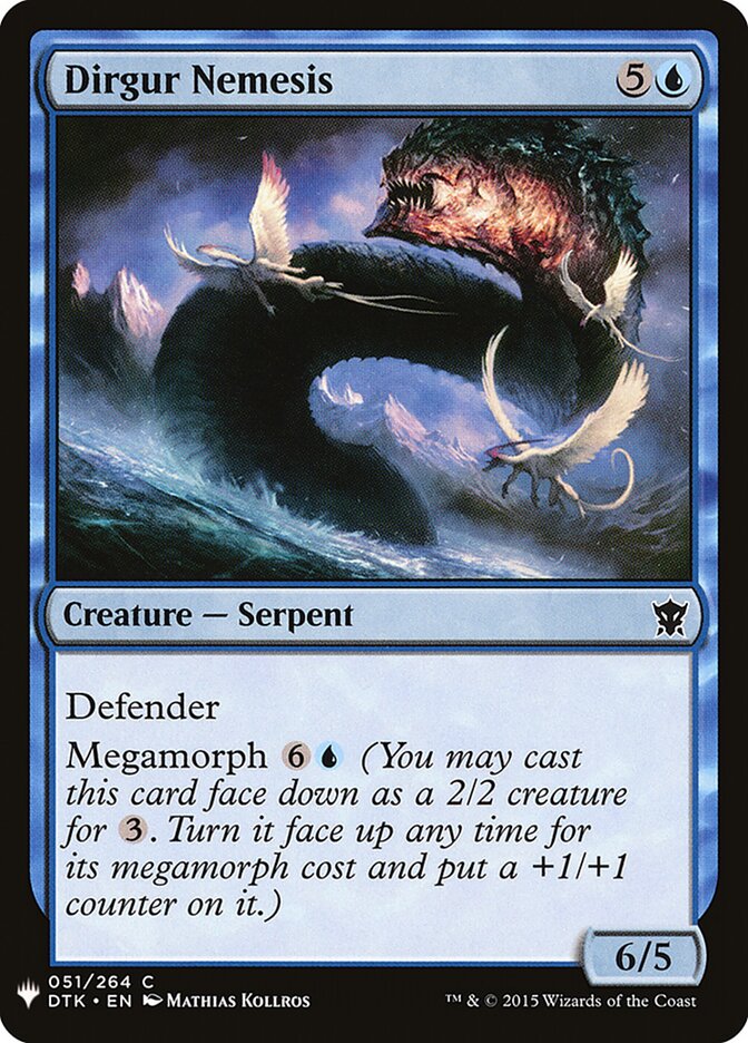 Dirgur Nemesis - carta Magic The Gathering