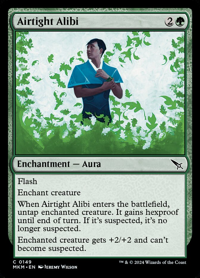 Airtight Alibi - carta Magic The Gathering