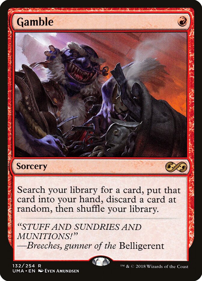 Gamble - carta Magic The Gathering