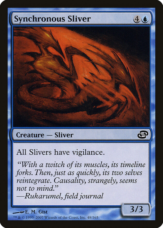 Synchronous Sliver - carta Magic The Gathering