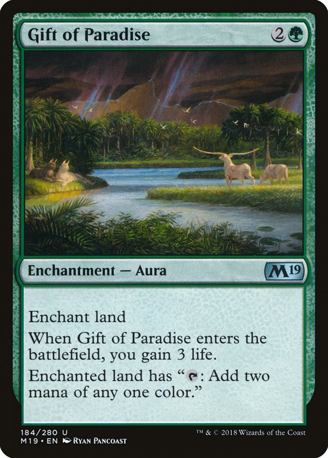 Gift of Paradise - carta Magic The Gathering