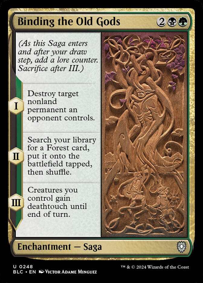 Binding the Old Gods - carta Magic The Gathering