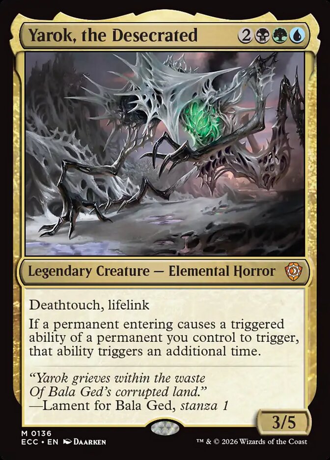 Yarok, the Desecrated - ECC-136-NF-LDG