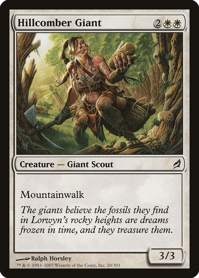 Hillcomber Giant - carta Magic The Gathering