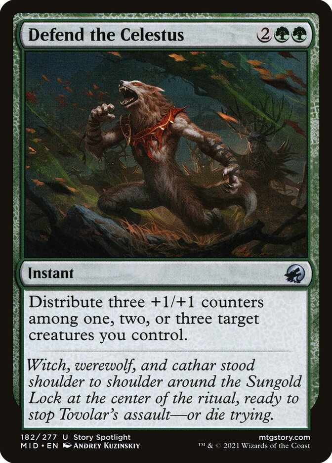 Defend the Celestus - carta Magic The Gathering