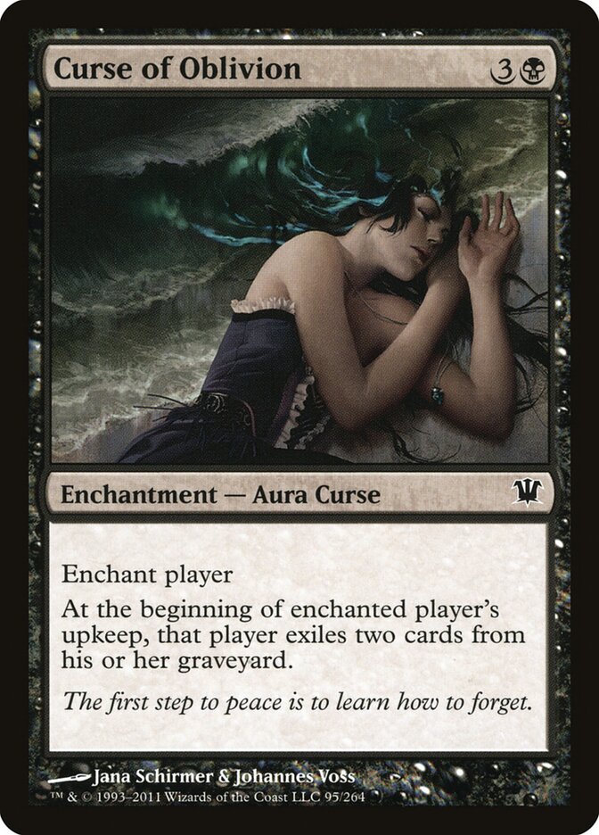 Curse of Oblivion - carta Magic The Gathering