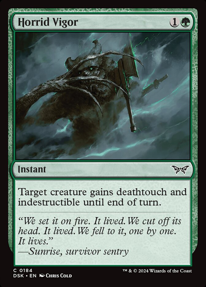 Horrid Vigor - DSK-184-NF-STD