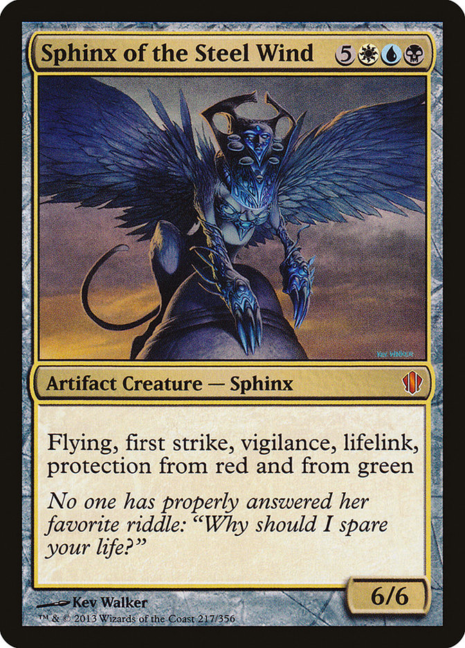 Sphinx of the Steel Wind - C13-217-NF-STD