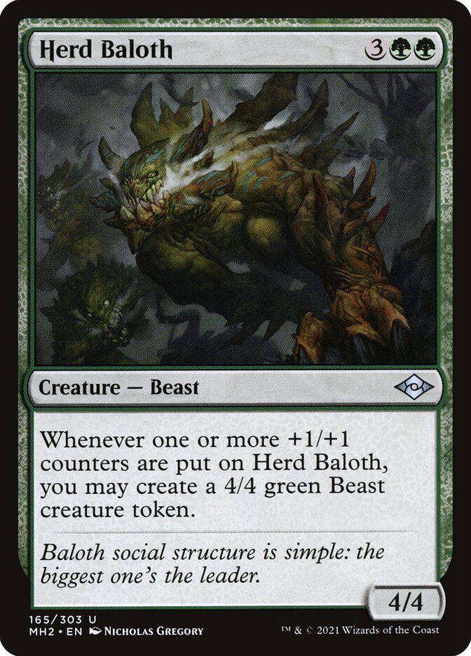 Herd Baloth - carta Magic The Gathering