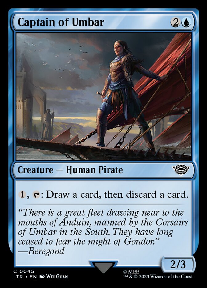 Captain of Umbar - carta Magic The Gathering