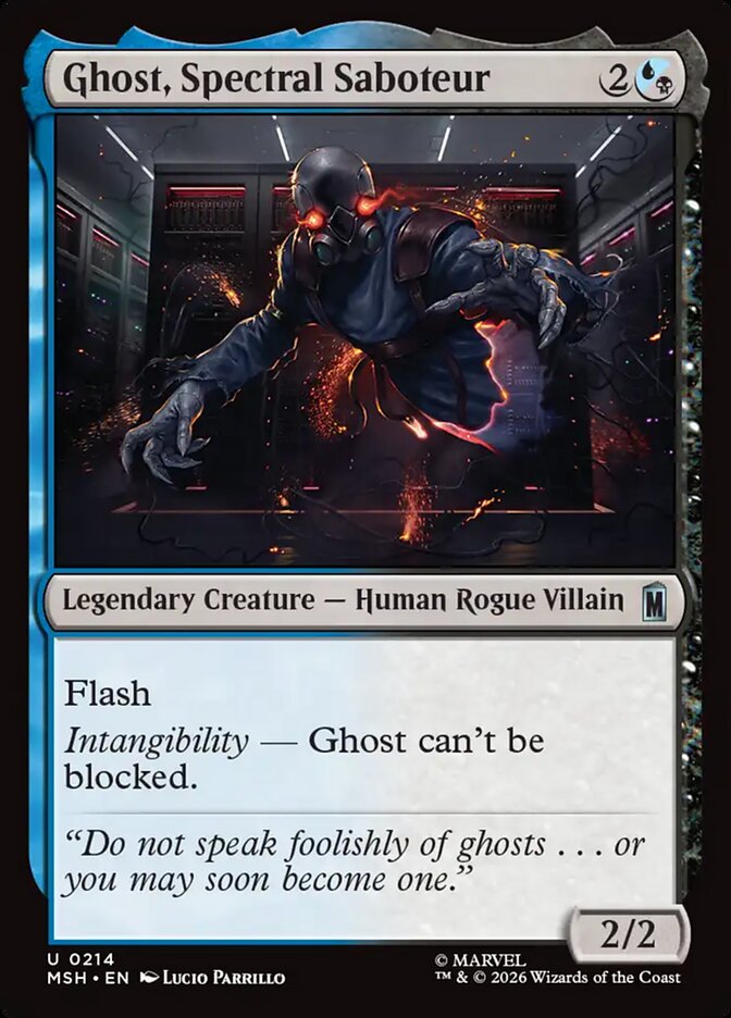 Ghost, Spectral Saboteur - carta Magic The Gathering
