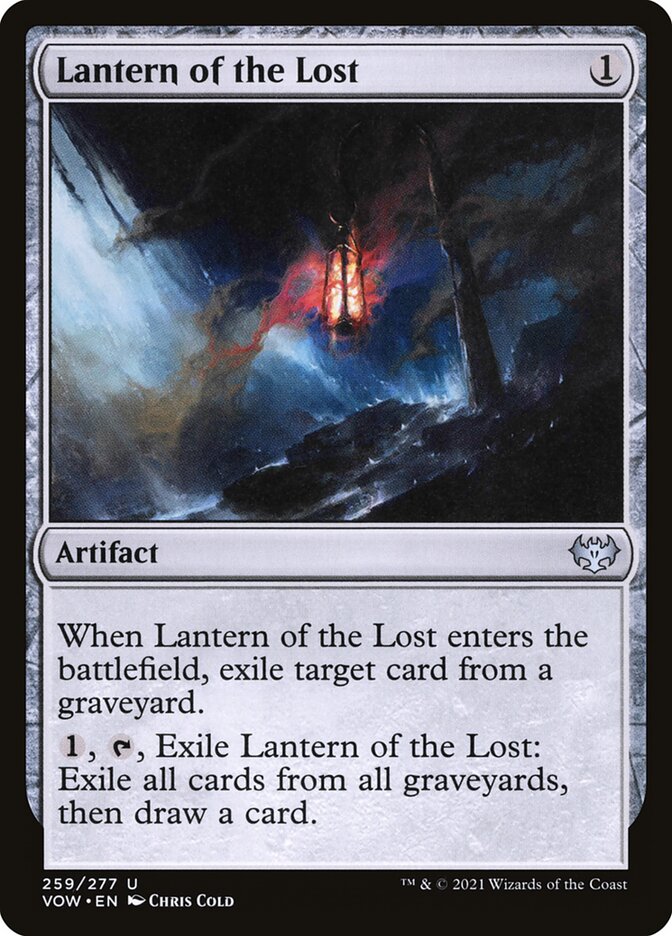 Lantern of the Lost - carta Magic The Gathering