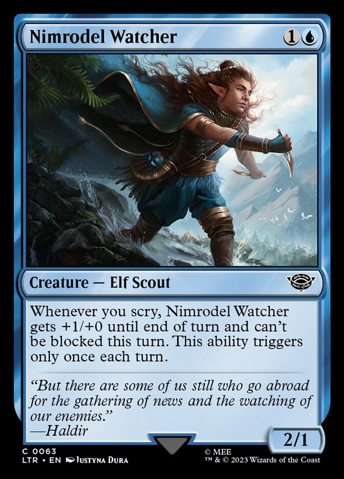 Nimrodel Watcher - carta Magic The Gathering
