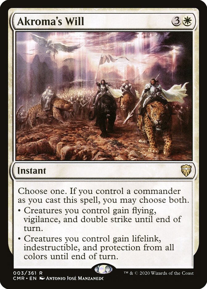 Akroma's Will - carta Magic The Gathering