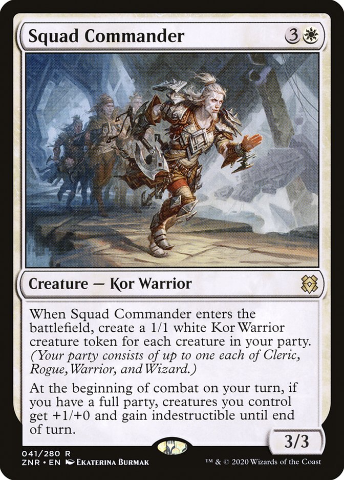 Squad Commander - ZNR-041-NF-STD