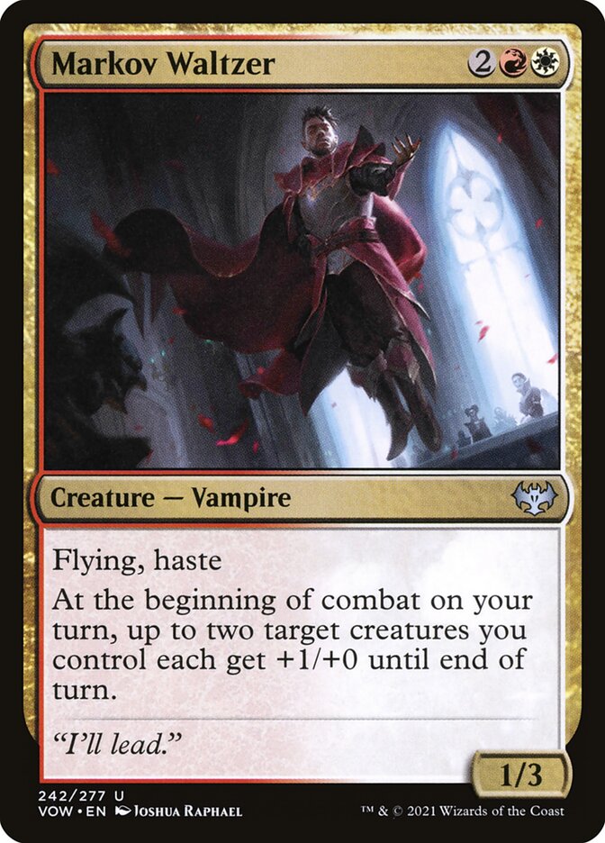 Markov Waltzer - carta Magic The Gathering