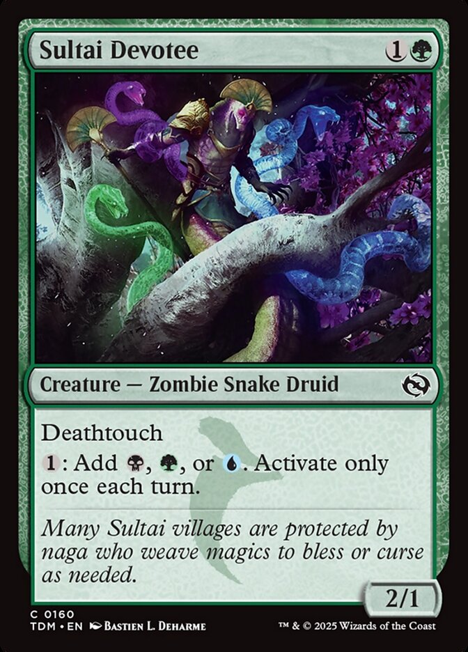Sultai Devotee - carta Magic The Gathering