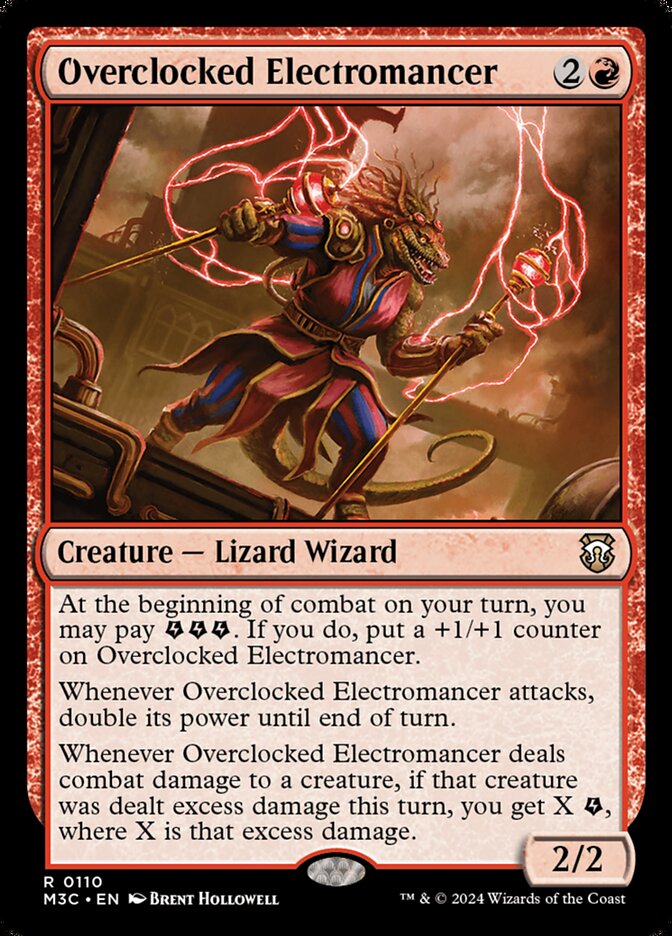 Overclocked Electromancer - carta Magic The Gathering
