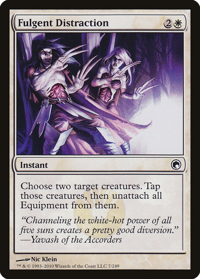 Fulgent Distraction - carta Magic The Gathering