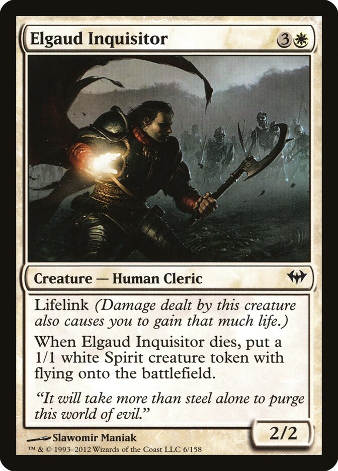 Elgaud Inquisitor - carta Magic The Gathering
