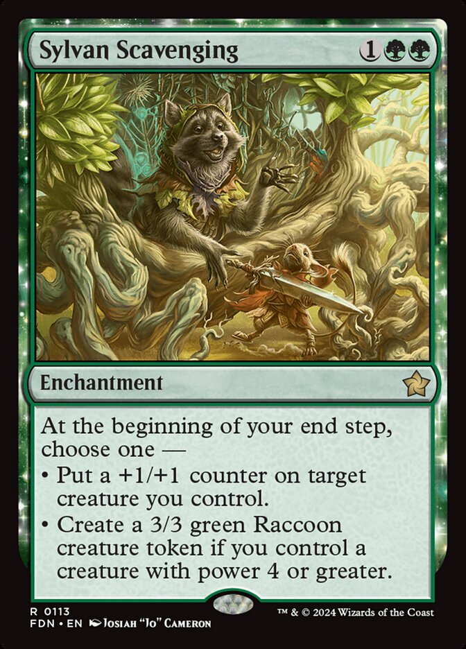 Sylvan Scavenging - carta Magic The Gathering