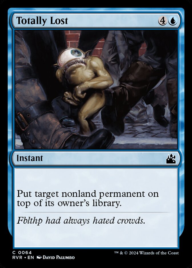 Totally Lost - carta Magic The Gathering