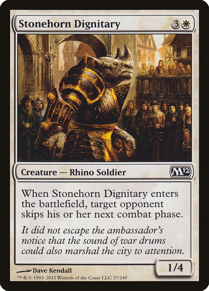 Stonehorn Dignitary - carta Magic The Gathering