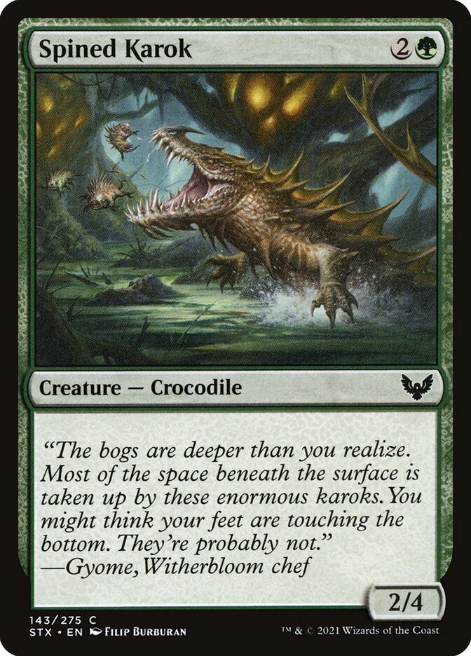 Spined Karok - carta Magic The Gathering
