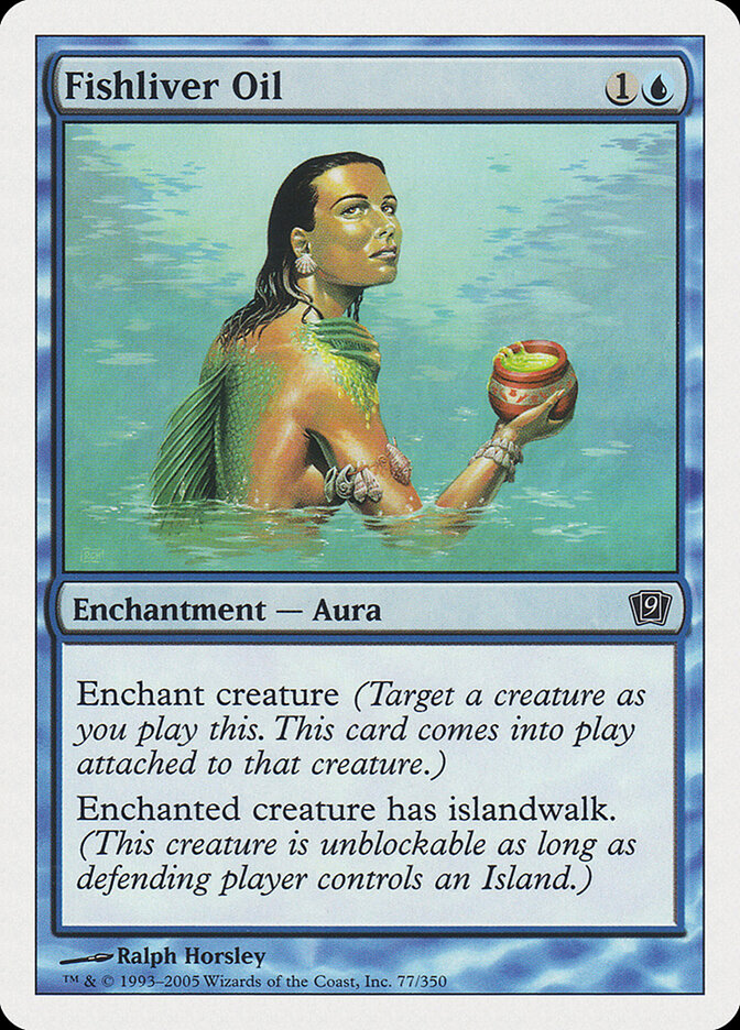 Fishliver Oil - carta Magic The Gathering