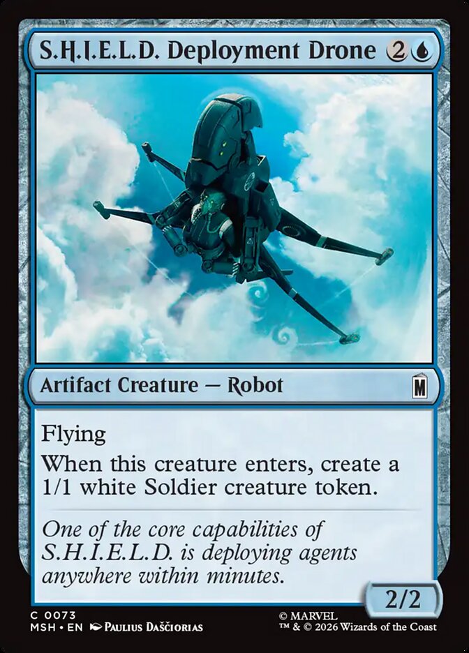 S.H.I.E.L.D. Deployment Drone - carta Magic The Gathering