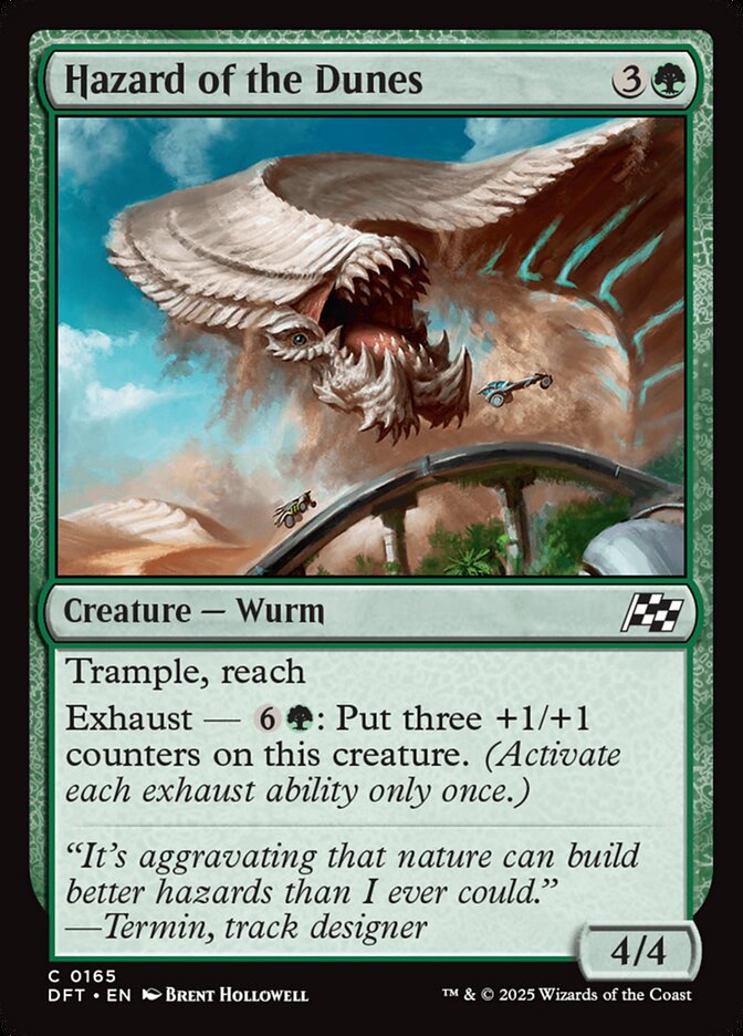Hazard of the Dunes - carta Magic The Gathering
