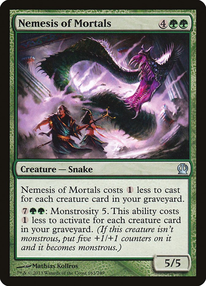 Nemesis of Mortals - carta Magic The Gathering