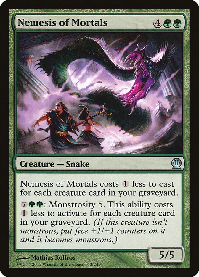 Nemesis of Mortals - carta Magic The Gathering
