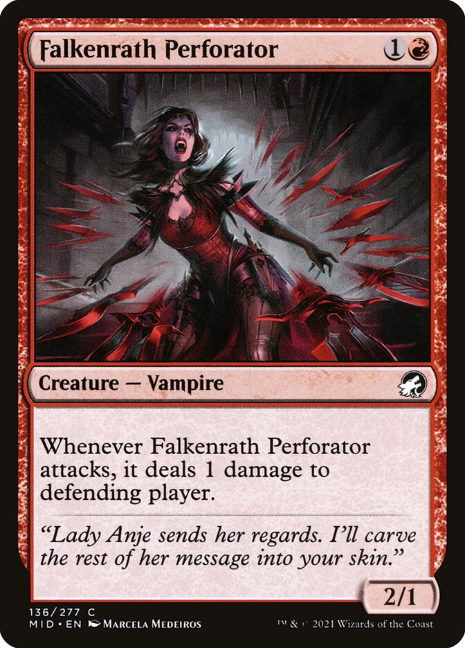 Falkenrath Perforator - carta Magic The Gathering